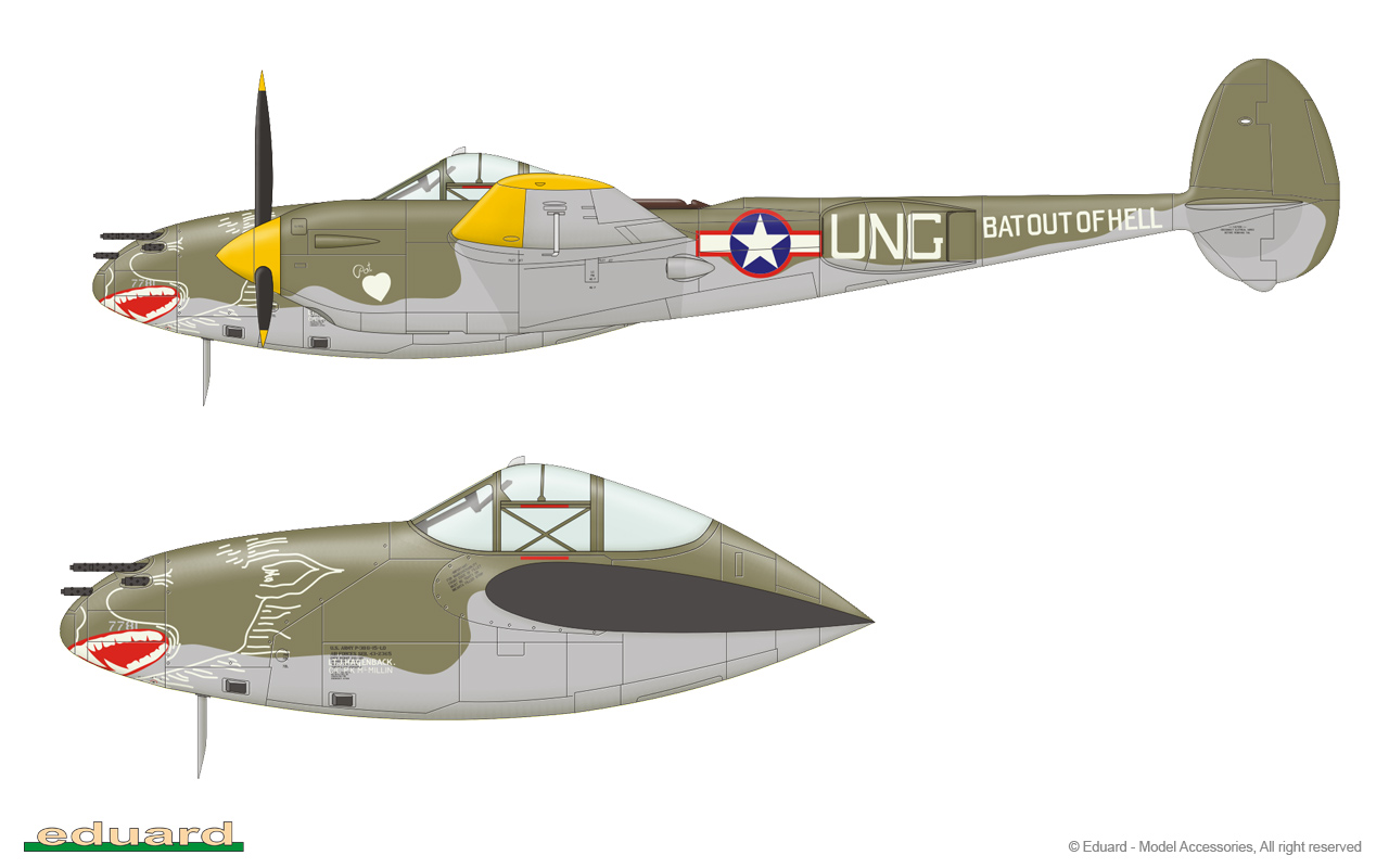 P-38F/G/H - Early Lightnings 1/48 - Eduard Store