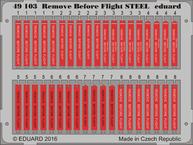 Remove Before Flight STEEL 1/48 
