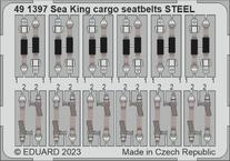 Sea King HU.5 upínací pásy nákladového prostoru OCEL 1/48 
