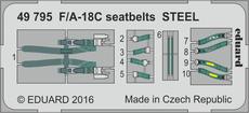 F/A-18C seatbelts STEEL 1/48 
