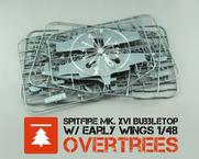 Spitfire Mk.XVI Bubbletop w/ early wings OVERTREES 1/48 