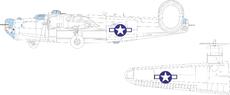 B-24J US national insignia 1/48 