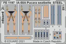 IA-58A Pucara upínací pásy OCEL 1/48 