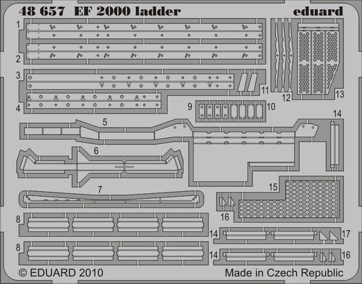 EF-2000 ladder 1/48 
