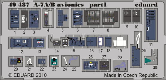 A-7A/B avionics 1/48  - 1