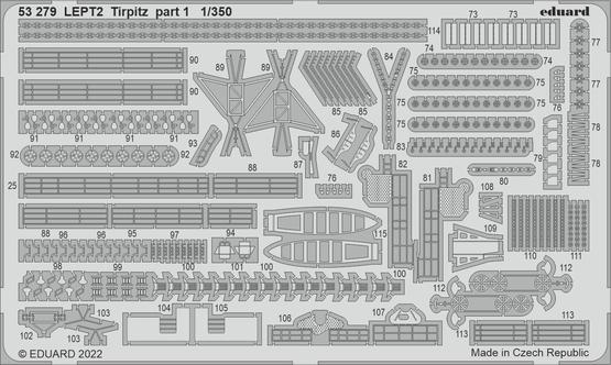 Tirpitz part 1 1/350  - 1