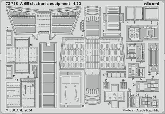 A-6E electronic equipment 1/72 