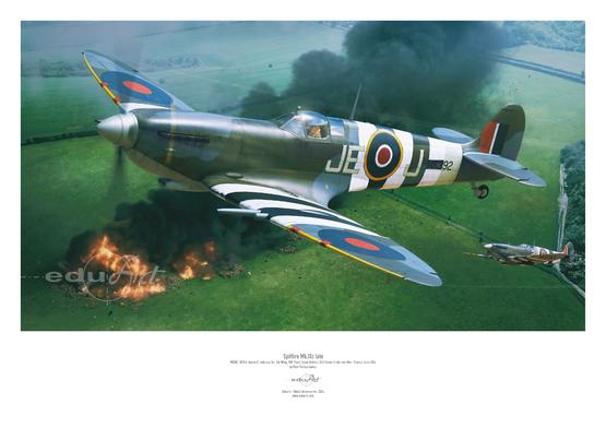Spitfire Mk.IXc pozdní verze 