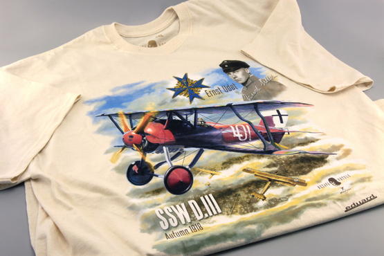 SSW D.III + T-shirt (XXL) 1/48  - 2