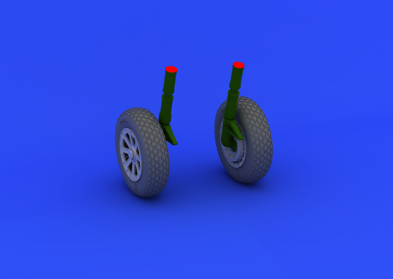F4U-1 wheels 1/32  - 3