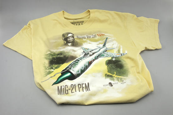 T-shirt MiG-21PFM (XXXL) - Rezavá Vrtule  - 3