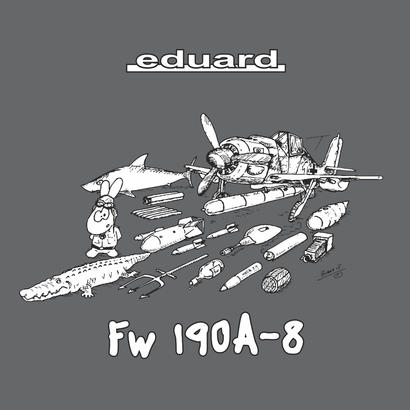Fw 190A-8 t-shirt  XL  - 3