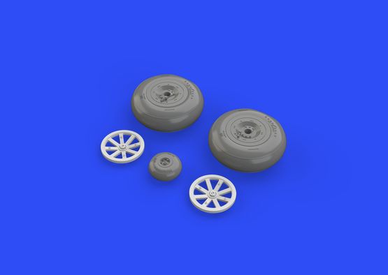 P-40B wheels  1/48 1/48  - 4