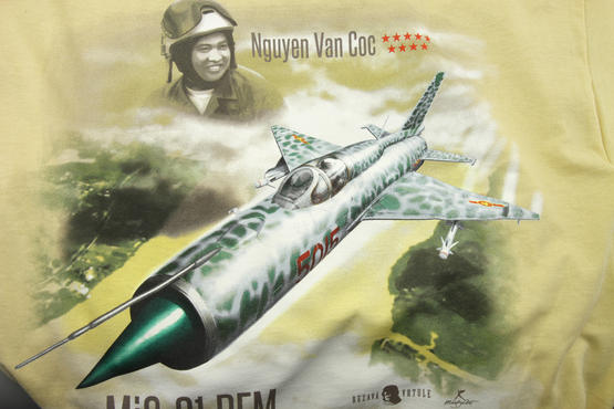 T-shirt MiG-21PFM (XXL) - Rezavá Vrtule  - 4