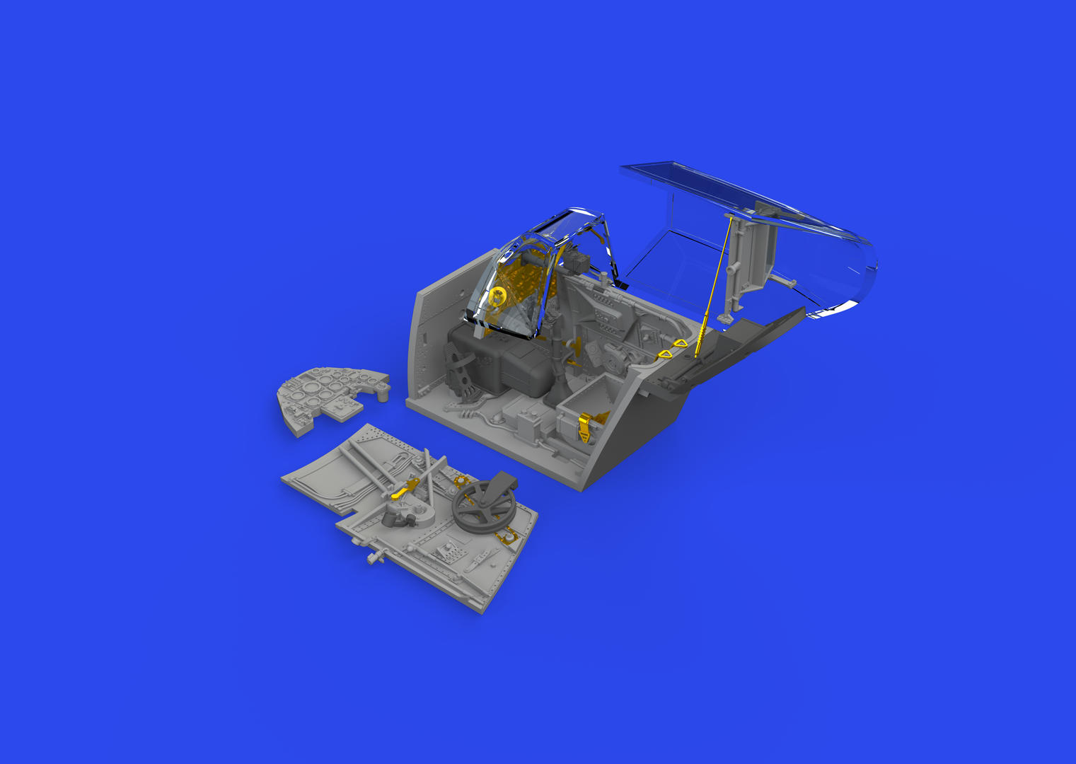 Bf 109G-10 cockpit PRINT 1/48 - Eduard Store